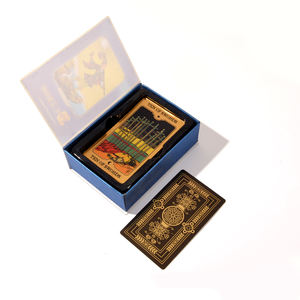 Venta al por mayor de cartas de afirmación de impresión personalizada motivacional inspirador positivo Oracle Decks juego Tarot cartas con guía - Product Image 2