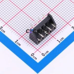 MDF7-5S-2.54DSA(55) Pin Socket Through hole Component (THT),P=2.54mm Connector 1x5P 2.54mm Square Hole Through Hole - Product Image 1