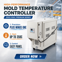 Contrôleur de température de moule à huile haute précision Plus/Moins 1°C, 350°C, 18KW, MTC industriel pour moulage de haute précision