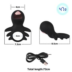 Hot Masturbation Vibrierender 3-Zoll-<span class=keywords><strong>Cockring</strong></span> für den Menschen - Product Image 3