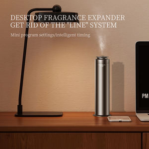 Diffuseur <span class=keywords><strong>d</strong></span>'arômes électrique à brume fraîche personnalisé avec télécommande, design métallique sans eau pour la <span class=keywords><strong>maison</strong></span> et l'hôtel - Product Image 2