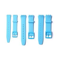 Correa de Reloj de Silicona Suave y Colorida, Resistente al Agua, para S-watch 16mm 17mm 19mm 20mm, Repuesto de Correa de Goma Impermeable para Swatches