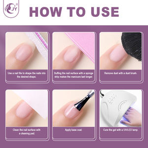 JIEYU Kuku Palsu Fashion Terbaru Bahan ABS Tahan Lama Mewah untuk Teknisi Kuku, Full Cover untuk Pemula dan Penggemar Kuku - Product Image 5