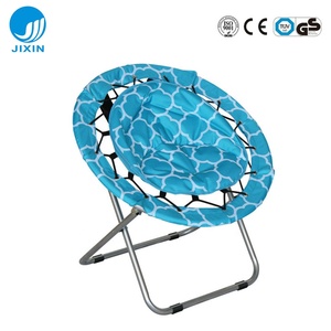 Sedia Luna Pieghevole Moderna in Acciaio Rinforzato per Interni, Sedia Bunjo Bungee per Arredamento Casa, Giardino o <span class=keywords><strong>Soggiorno</strong></span> - Product Image 4