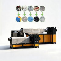 Ligne de granulation de plastique de grande capacité, machine à granuler les déchets, à vendre à bas prix