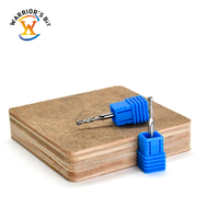 Fraise à spirale à 2 cannelures Warrior's Bit 1/8 1/4 en carbure monobloc haute vitesse de précision pour usinage CNC OEM/ODM pour bois dur massif