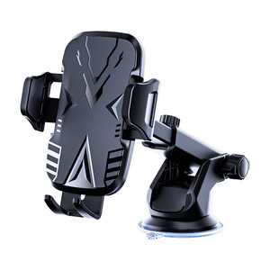 Support de téléphone de voiture à bras flexible avec ventouse puissante, rotatif à 360°, réglable pour tableau de bord et pare-brise, idéal pour la navigation GPS - Product Image 1