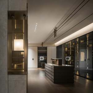 Ensemble de meubles de salon de villa moderne de luxe personnalisé, bois écologique, service de design d'intérieur pour toute la maison, pour utilisation en appartement - Product Image 3