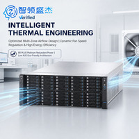 Serveur Xeon NF8480 M6 4 sockets, configuration flexible de la RAM et du stockage, gestion à distance BMC pour système de base de données de transactions ERP