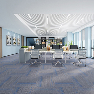 Çevre dostu kalın karo halı s tedarikçiler polipropilen otel halısı karo halı s döşeme kare 50x50 cm ofis halısı karo halı fiyat - Product Image 6