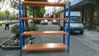 Étagère d'angle en acier/fer à 5 niveaux pour marchandises légères avec garantie de 10 ans et capacité robuste