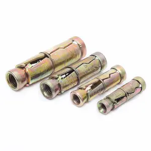 Best price three four piece anchoring bolt expansion 1/4 m10 m12 expansion anchor bolt