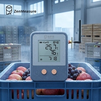 ZenMeasure Gateway Industrial IoT con Registro de Temperatura y Humedad y Función de Monitoreo Remoto en la Nube
