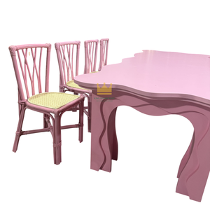 Silla Infantil de Mimbre Hecha a Mano, en Oferta, para Fiestas de Cumpleaños, Silla Infantil de Mimbre Natural, Muebles para Eventos Estilo Boho - Product Image 2