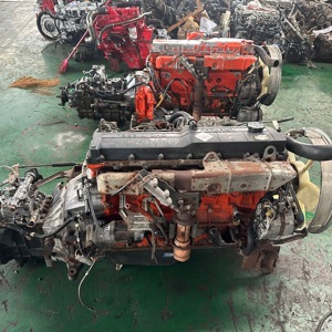 純正中古日本製エンジン 6HH1 12V <span class=keywords><strong>5</strong></span>速ギアボックス付きディーゼルエンジンアッシー いすゞトラック自動車部品システム用 - Product Image 4