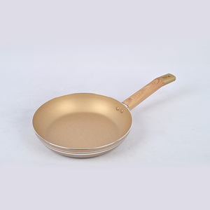 Juego de Utensilios de Cocina Antiadherentes Dorados de 9 Piezas, Ollas, Sartenes, Sartenes para Freír, Cacerolas, Sartén para Saltear, Cacerola de Vidrio Incluida - Product Image 3