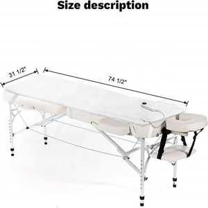 Calentador de cama de masaje SPA profesional, calentador de mesa de masaje, almohadilla calefactora <span class=keywords><strong>con</strong></span> 9 temporizadores y 6 ajustes de calor - Product Image 6