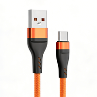 Cable USB-A de 60W 3A, Nuevo Cable USB Tipo-C 3.0 con Conector de Nailon Trenzado, Carga Rápida de 3A, Conductor de Cobre Puro, Nuevo Estándar 2026