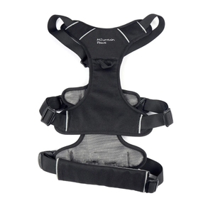 Toptan küçük ve XL anti-delme köpek koşum renkli Polyester dokuma askı ile Pet aksesuarları kaynağı tarafından karbon Fiber malzeme - Product Image 2