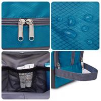 Trousse de toilette de voyage portable, sac cosmétique résistant à l'eau, organiseur de voyage pour accessoires