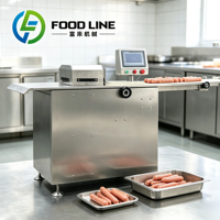 Machine industrielle de torsion et de scellage de saucisses