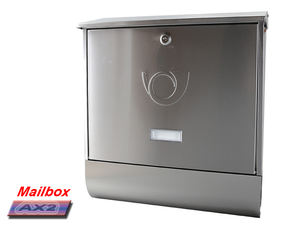 Boîte <span class=keywords><strong>aux</strong></span> <span class=keywords><strong>lettres</strong></span> murale verrouillable grande capacité, sécurisée, étanche, verticale, pour extérieur avec clés - Product Image 1