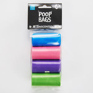 Distributeur de sacs écologiques 160 unités, 8 rouleaux, usage quotidien, pour déjections animales, anti-fuite, en plastique, ramasse-crottes pour chien BLSPE BLS-H07 - Product Image 1