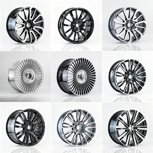 Nuevas Llantas Negras de 20, 21 y 22 Pulgadas con Brillo Metálico y Superficie Mecánica Forjada, Aptas para Land <span class=keywords><strong>Rover</strong></span> - Product Image 3