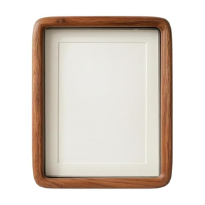 Marco de Fotos de Madera de Teca Sólida 3x4, Marco Pequeño y Bonito 2x3 para Exhibición en Pared o Mesa, Fotos Familiares y Decoración de Bodas - Product Image 1
