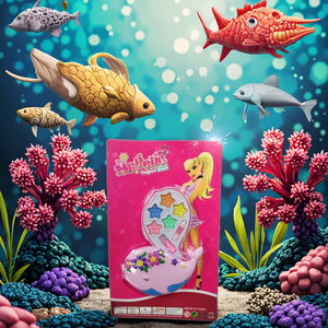 5-in-1 bambini giocano casa <span class=keywords><strong>trucco</strong></span> giocattolo <span class=keywords><strong>per</strong></span> ragazze lavabile sirena <span class=keywords><strong>unicorno</strong></span> delfino farfalla disegni elefante <span class=keywords><strong>per</strong></span> bambino En71 in scatola - Product Image 4