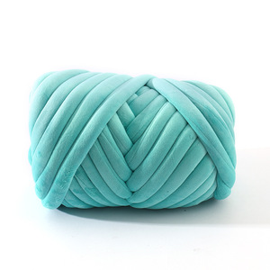 1 KG Len Iceland Khuyến mãi nóng - Sợi len dày 3cm, kiểu tết, dùng đan móc chăn, thảm, sợi nhung ngắn, bông ống, sợi bông nhung dày - Product Image 5