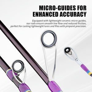 2025 stock che colano trote Bancy 1.68m 2-6lb Action UL trota di carbonio puro - Product Image 5