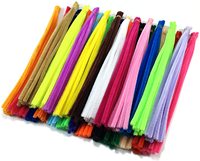 Bâtonnets de chenille pour loisirs créatifs, pour projets artistiques DIY, Noël, Nouvel An chinois, rentrée scolaire, artisanat et décorations - Enfant