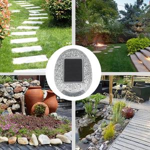 Lámpara Solar Recargable, Luz Nocturna Solar, Sensor de Movimiento PIR, Decoración de Jardín, Luz LED Solar para Exteriores, Impermeable - Product Image 4