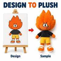 Peluches personnalisées, mascottes sur mesure, adorables animaux en peluche de dessin animé, vente chaude, directement de l'usine, OEM/ODM
