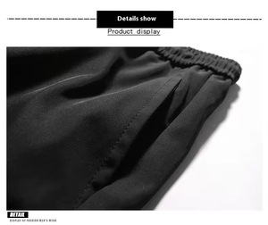 Wholesale Custom High Quality Lightweight Track Sweat Pants Waterproof Blank Men Joggers Cargo for Men's Pants <b>Trousers</b> - Product Image 5