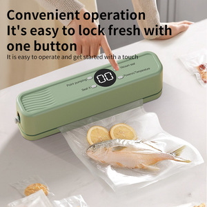 <b>Kitchen</b> Vacuum Sealer Small Rechargeable Household Food Sealing Machine Fully Automatic Vacuum Sealing Machine - Product Image 2