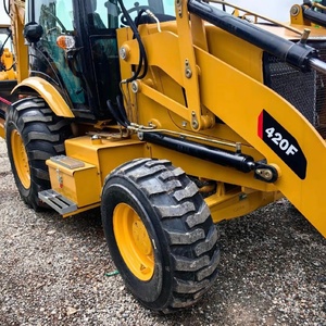 Chargeuse-pelleteuse CAT420F d'occasion à 90 % neuve, économique, chargeuse-pelleteuse sur roues CAT d'occasion, excavatrice CAT 420F 420F2 de seconde main en promotion - Product Image 5