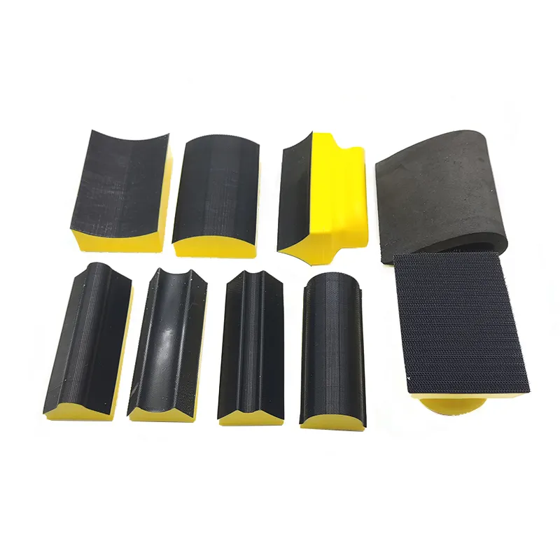 Deyan Hand Schuurblok Kit 9Pcs Klittenband Slijtage Blok