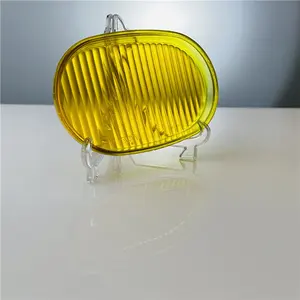 Couverture de phare universelle en verre trempé, moulage pour éclairage automatique, vente en gros