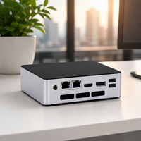 NUC Netop Intel Twin Lake N150 hingga 3.6GHz DDR5 RAM Nv-me SSD Mini PC untuk Kantor Rumah Sekolah Komputer Ringkas