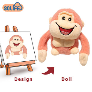 Peluche Personalizzato Carino Kawaii a Forma di Frutta o Animale, Cuscino Morbido, Giocattolo Imbottito - Product Image 2