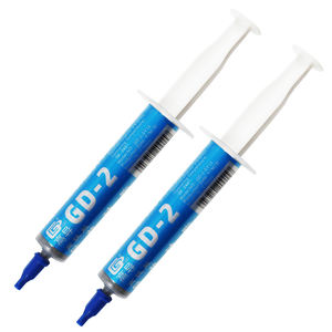 2 Stück Nettogewicht 15 Gramm Grau GD-2 7,5W/<span class=keywords><strong>M</strong></span>-K Wärmeleitpaste Wärmeleitfähige Paste Kühlkörper-Verbindung für CPU LED GPU - Product Image 1