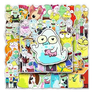 50 Uds venta directa <span class=keywords><strong>de</strong></span> fábrica decorativa Laptop Skateboard equipaje coche pegatinas EE. UU. película Solar opuestos pegatinas - Product Image 1