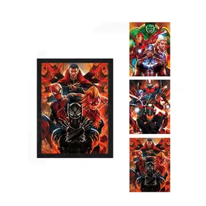 Anime Poster Waterproof 3d Lenticular Poster Advertising Anime Posters For Wall Decor