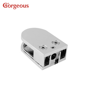 Wunderschöne D-Typ Geländer Glas Feste Clip Klemme Satin Finish Balkon Treppen Handlauf <span class=keywords><strong>Deck</strong></span> Wand Anwendung Modern - Product Image 5