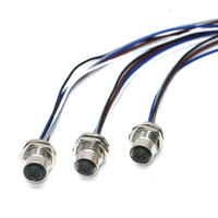 Conectores de Cableado Automotriz YouLong OEM, Conectores de Panel Metálico Rectos Macho y Hembra, Arnés de Cableado para Tablero de Instrumentos, Clasificación IP67