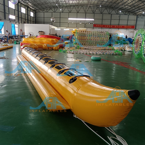 10 personas portátil 0,9mm PVC lona deportes acuáticos inflable <span class=keywords><strong>Banana</strong></span> Boat, venta al por mayor inflable <span class=keywords><strong>Fly</strong></span> Fish <span class=keywords><strong>Banana</strong></span> Boat para la venta - Product Image 3