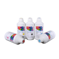 Encre pigmentée à base d'eau grand format à prix d'usine, plusieurs couleurs pour imprimantes Epson DX5/DX7/4720/3200, impression numérique