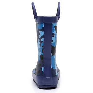 YL-25239 <span class=keywords><strong>Stivali</strong></span> da Pioggia per Bambini in Gomma Blu, Resistenti all'Acqua, Antiscivolo, Morbidi, per Uso Esterno, Vendita all'Ingrosso - Product Image 4